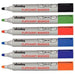 Best Value niceday Flipchart Markers Bullet - 1 Black 1 Blue 1 Red 1 Green 1 Orange 1 Purple