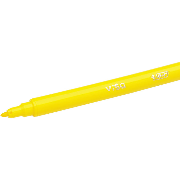 Best Value BIC Kids Visa Felt Pens - Assorted Colours, Classpack of 144