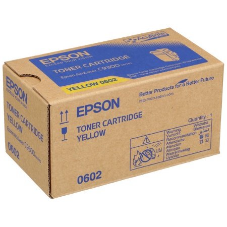 Epson - Yellow - original - toner cartridge - for AcuLaser C9300D2TN, C9300D3TNC, C9300DN, C9300DTN, C9300N, C9300TN