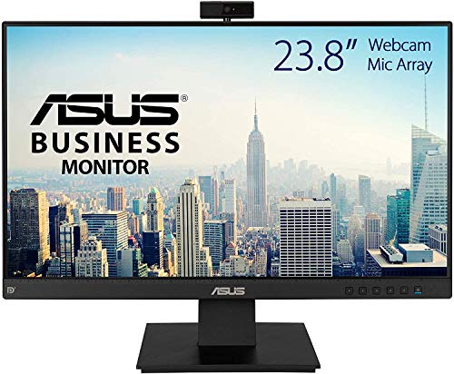 ASUS BE24EQK - LED monitor - 23.8" - 1920 x 1080 Full HD (1080p) - IPS - 300 cd/m - 1000:1 - 5 ms - HDMI, VGA, DisplayPort - speakers - black