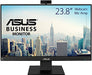 ASUS BE24EQK - LED monitor - 23.8" - 1920 x 1080 Full HD (1080p) - IPS - 300 cd/m - 1000:1 - 5 ms - HDMI, VGA, DisplayPort - speakers - black