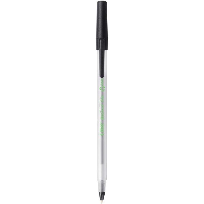 Best Value BIC Ecolutions Round Stic Pens - Black (Box of 60)