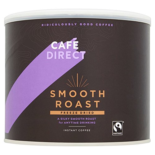 Best Value Cafdirect Smooth Roast Fairtrade Arabica Instant Coffee 500g