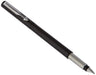 Best Value Parker Medium Nib Vector Fountain Pen, Black with Chrome Trim, Blue Ink, Blister Pack