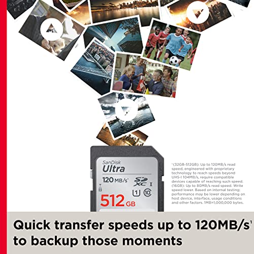 SanDisk Ultra - Flash memory card - 64 GB - UHS-I U1 / Class10 - SDXC UHS-I