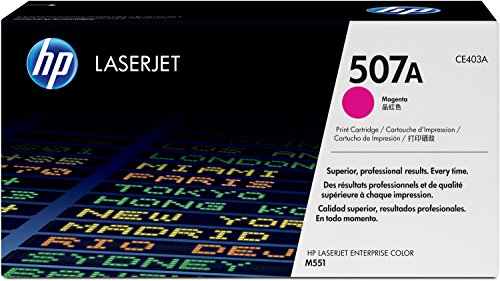 HP 507A - CE403A - 1 x Magenta - Toner cartridge - For LaserJet Enterprise 500, 500 M551, flow MFP M575, LaserJet Pro 500