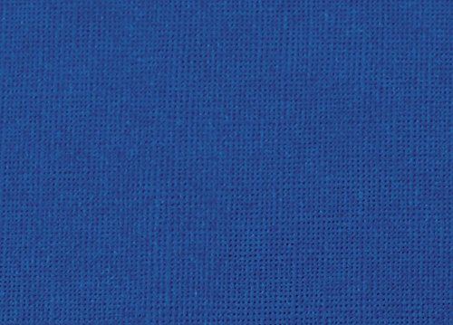 Best Value GBC 398773 250 GSM A4 Linen Weave Binding Covers - Royal Blue (Pack of 100)