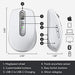 Mx Anywhere3 Grey Wireless 4000Dpi Mouse