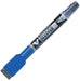 Best Value Pilot V-Board Master S 3.5 mm Tip Extra Fine Whiteboard Marker with Eraser - Blue (Box of 10)