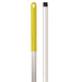 Best Value Aluminium Hygiene Socket Mop Handle, 54", Yellow