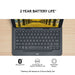 Logitech Universal - Keyboard and folio case - wireless - Bluetooth 3.0 - QWERTY - UK