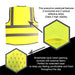 Hi Vis Executive Waistcoat To Iso 20471 Yellow Xl