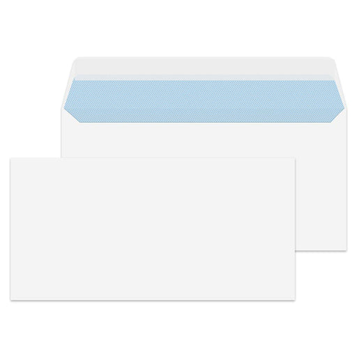 Best Value Blake Purely Everyday DL 110 x 220 mm 100 gsm Peel and Seal Envelopes (23882/50 PR) White - Pack of 50