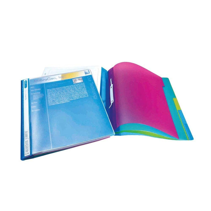 Best Value Rapesco 668 Project File - 5-Part Project File with Coloured Tabs - Transparent