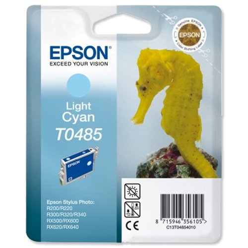 Best Value Epson Inkjet Cartridge Page Life 400pp Light Cyan Ref T048540