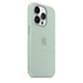 Apple - Back cover for mobile phone - with MagSafe - silicone - succulent - for iPhone 14 Pro