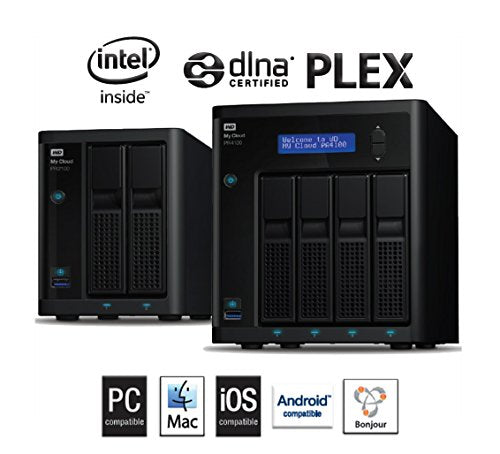 WD NAS My Cloud PR4100 40TB EMEA