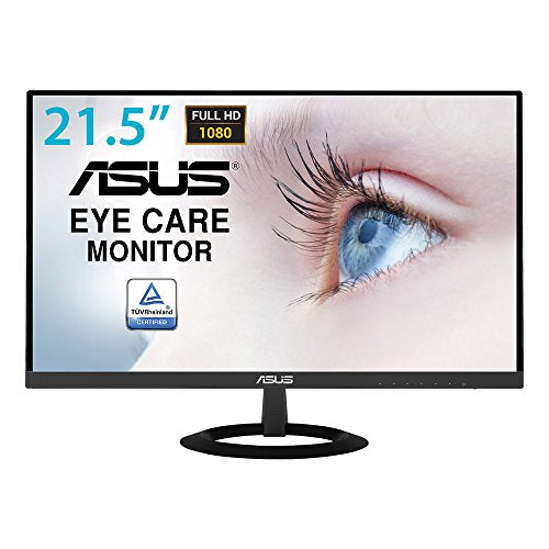 ASUS VZ229HE - LED monitor - 21.5" - 1920 x 1080 Full HD (1080p) @ 76 Hz - IPS - 250 cd/m - 5 ms - HDMI, VGA - black