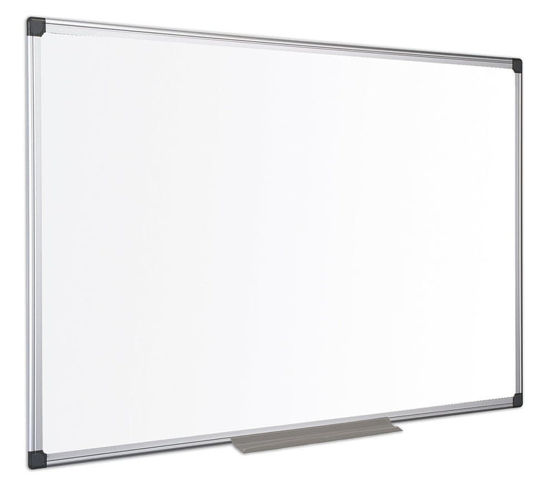 Best Value Bi-Office 1200 x 900mm Aluminium Framed Whiteboard