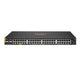 HPE Aruba 6100 48G Class4 PoE 4SFP+ 370W Switch - Switch - Managed - 48 x 10/100/1000 (PoE+) + 4 x 1 Gigabit / 10 Gigabit SFP+ - side to side airflow - rack-mountable - PoE+ (370 W)