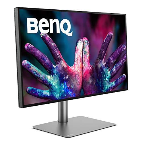 BenQ DesignVue PD3220U - LED monitor - 32" (31.5" viewable) - 3840 x 2160 4K @ 60 Hz - IPS - 350 cd/m - 1300:1 - HDR10 - 5 ms - 2xThunderbolt 3, 2xHDMI, DisplayPort, USB-C - speakers - grey, black