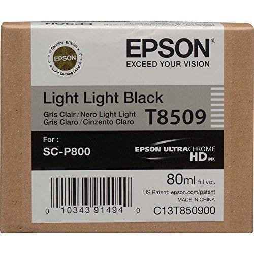 Best Value EPSON Ink Cartridge, Light Black, Genuine, Amazon Dash Replenishment Ready