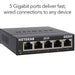 NETGEAR GS305 - V3 - switch - unmanaged - 5 x 10/100/1000 - desktop, wall-mountable