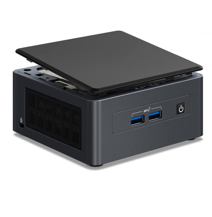 Intel Next Unit of Computing 11 Pro Kit NUC11TNHi50Z - Barebone - mini PC - 1 x Core i5 1135G7 - RAM 0 GB - Iris Xe Graphics - GigE, Bluetooth 5.2 - WLAN: 802.11a/b/g/n/ac/ax, Bluetooth 5.2