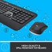 Logitech MK540 Advanced - Keyboard and mouse set - wireless - 2.4 GHz - QWERTY - UK