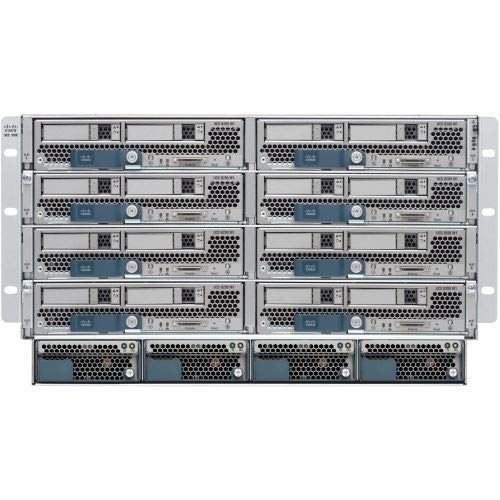 Cisco UCS 5108 Blade Server Chassis SmartPlay Select - Rack-mountable - 6U - up to 8 blades - power supply - hot-plug 2500 Watt - with 2 x UCS 6324 Fabric Interconnect