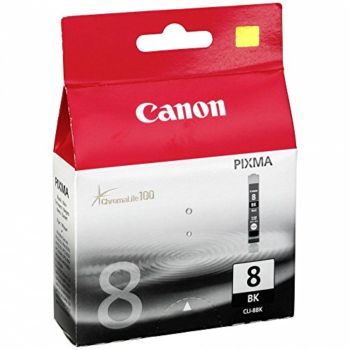 Canon CLI-8 BK - 0620B001 - 1 x Black - Ink tank - For PIXMA iP4300,iP4500,iP5300,MP520,MP600,MP610,MP810,MP960,MP970,MX850,Pro9000