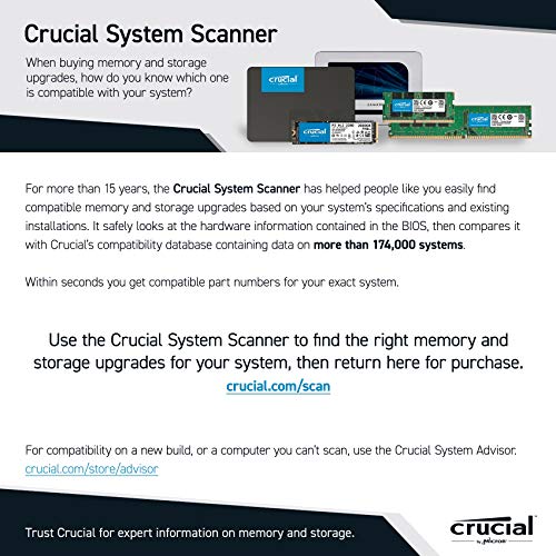 Crucial - DDR4 - module - 4 GB - SO-DIMM 260-pin - 2400 MHz / PC4-19200 - CL17 - 1.2 V - unbuffered - non-ECC