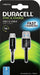 Duracell - USB cable - USB Type A (P) to USB-C (P) - USB 3.0 - 1 m - black