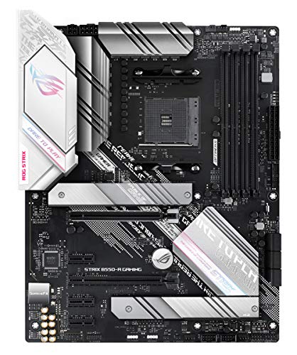 ASUS ROG STRIX B550-A GAMING - Motherboard - ATX - Socket AM4 - AMD B550 - USB-C Gen2, USB 3.2 Gen 1, USB 3.2 Gen 2 - 2.5 Gigabit LAN - onboard graphics (CPU required) - HD Audio (8-channel)