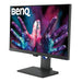 BenQ DesignVue PD2700U - PD Series - LED monitor - 27" - 3840 x 2160 4K UHD (2160p) - IPS - 350 cd/m - 1300:1 - HDR10 - 5 ms - HDMI, DisplayPort, Mini DisplayPort - speakers - black