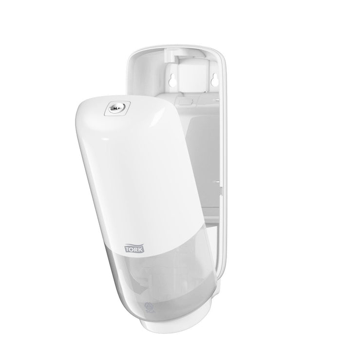 Best Value Tork 561600 Foam Soap Dispenser with Intuition Sensor S4 / Robust Wall Mounted Hand Wash Dispenser in Modern Elevation Design/White