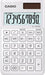 Casio White Pocket Calculator SL-1000SC-WE-WK-UP