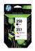 Best Value HP SD412EE 350/351 Original Ink Cartridges, Black and Tri-color, Pack of 2