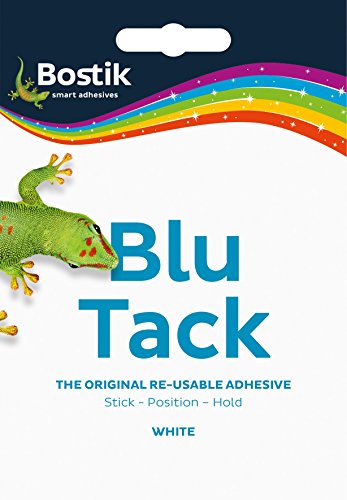 Best Value Bostik Blu-tack Mastic Adhesive Non-toxic White 60g Ref 801127