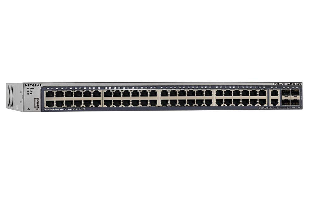 ProSAFE M4100-50G 48-Port Gigabit L2+ Managed Switch