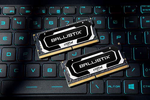 Ballistix - DDR4 - kit - 32 GB: 2 x 16 GB - SO-DIMM 260-pin - 3200 MHz / PC4-25600 - CL16 - 1.35 V - unbuffered - non-ECC - black