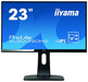 Iiyama Prolite XUB2390HS-B1 23" IPS Ultra Slim Bezel, Height Adjustable IPS, 5ms, 1 x VGA, 1 x HDMI, 1 x DVI-D, Speakers, Black