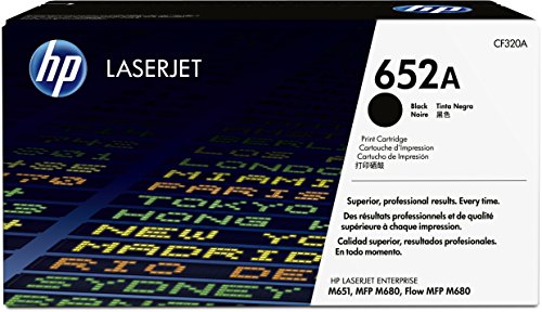 HP 652A - CF320A - 1 x Black - Toner cartridge - For Color LaserJet Enterprise Flow M680z, M651dn, M651n, M651xh, M680dn, M680f