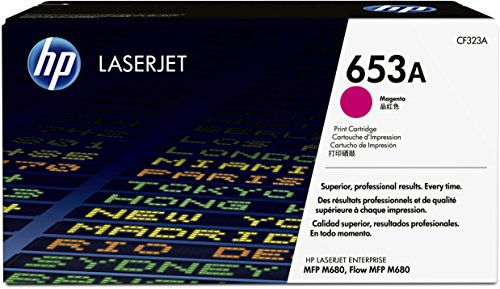 HP 653A - CF323A - 1 x Magenta - Toner cartridge - For Color LaserJet Enterprise Flow M680z, M680dn, M680f