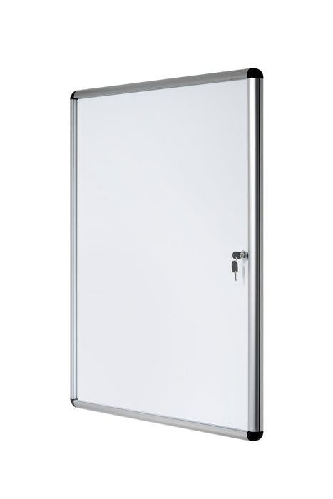 Best Value Bi-Office Enclore Display Board Magnetic Home Display Cabinet White 720x981 White