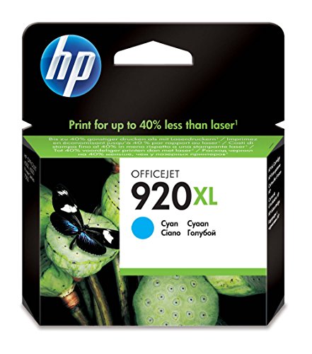 Best Value HP CD972AE 920XL High Yield Original Ink Cartridge, Cyan, Pack of 1