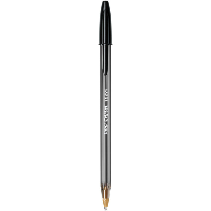 Best Value BIC Cristal Large Ball Pens Wide Point (1.6 mm) - Black, Box of 50