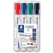 Best Value STAEDTLER 351 WP4 Lumocolour Whiteboard Marker with Bullet Tip, Multicolour, Pack of 4