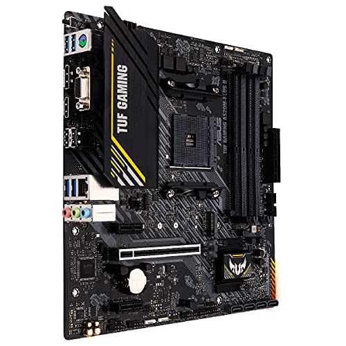 ASUS TUF GAMING A520M-PLUS II - Motherboard - micro ATX - Socket AM4 - AMD A520 Chipset - USB 3.2 Gen 1 - Gigabit LAN - onboard graphics 