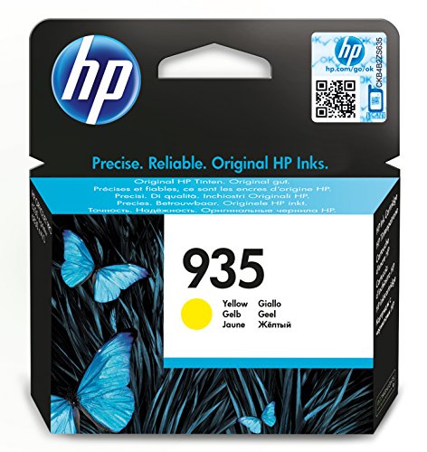 HP 935 - C2P22AE - 1 x Yellow - Ink cartridge - For Officejet 6812, 6815, Officejet Pro 6230, 6230 ePrinter, 6830, 6835